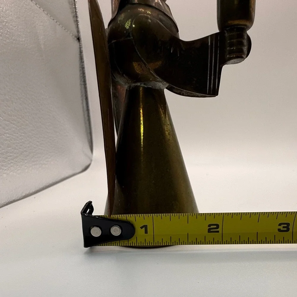 Carr gleaming brass